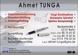 Unternehmensberatung Ahmet Tunga