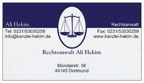 Rechtsanwalt Ali Hekim